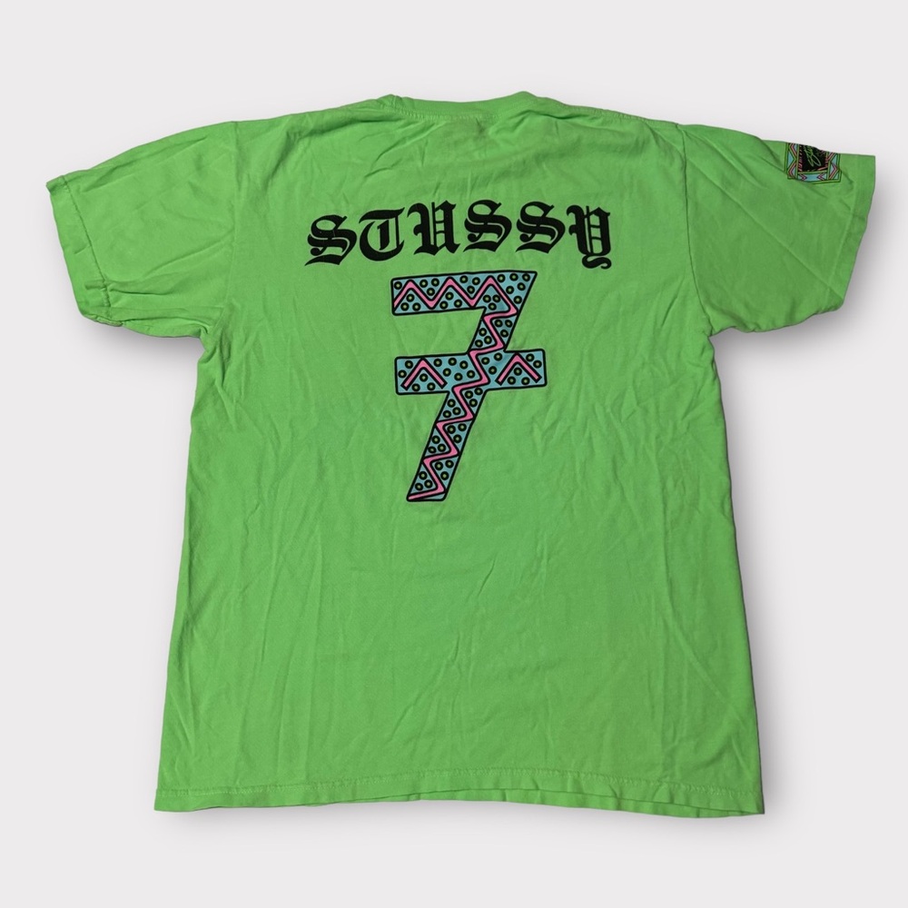 Vintage Stussy Green 7 Tee